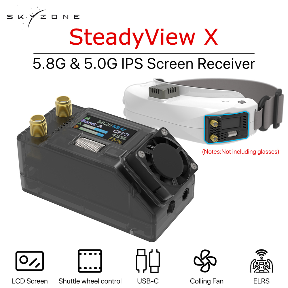 SKYZONE Steadyview X 5.0G 5.8G - Skyzone Steadyview X Receiver Module 评论和价格